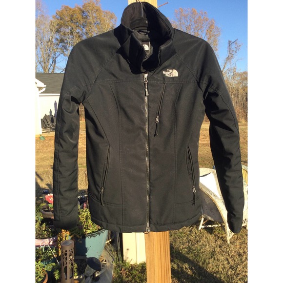 The North Face Jackets & Blazers - The north face womens zip up coat size XS extra small black primaloft